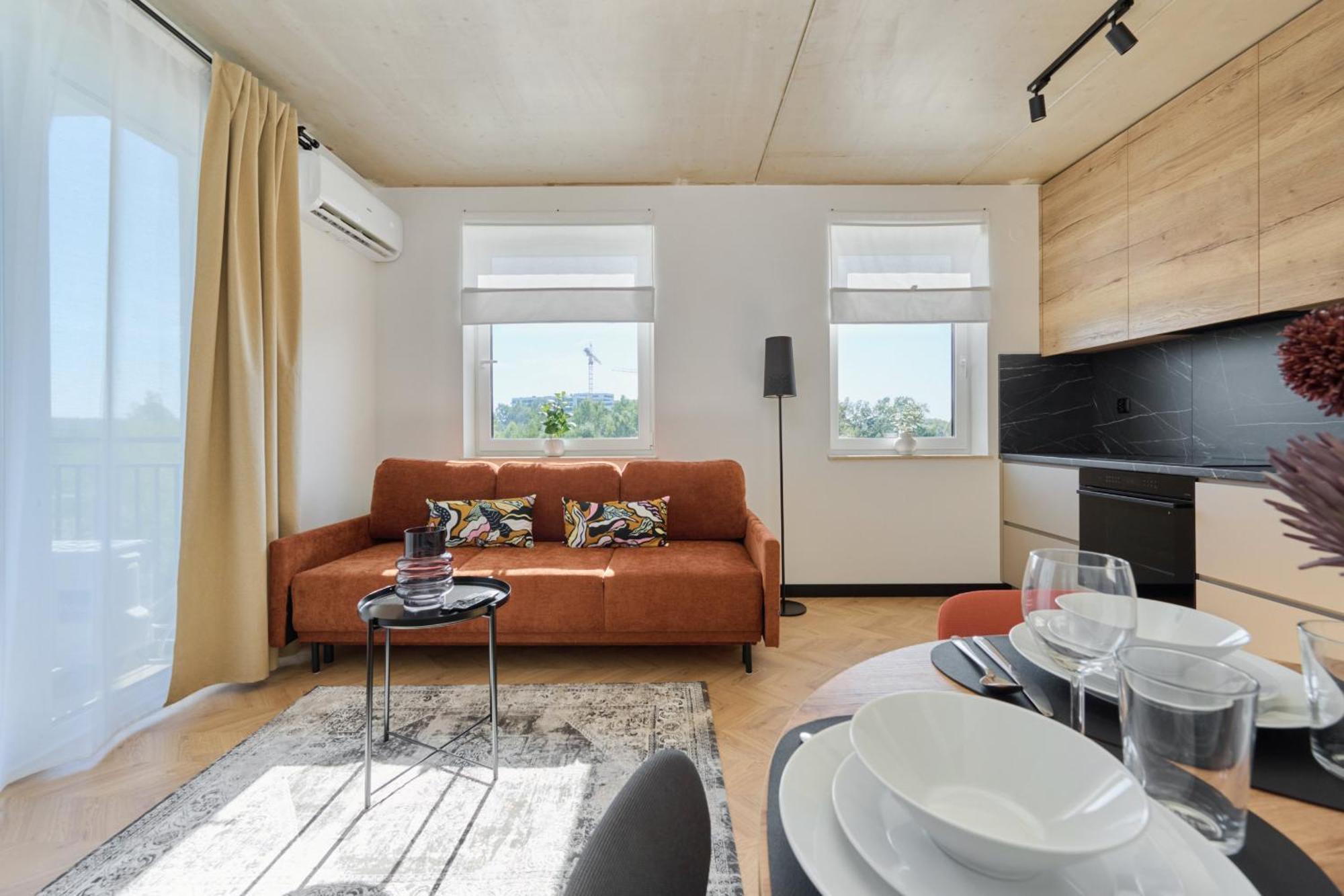 Fresh & Stylish Apartments In Poznan With Parking & Balcony By Noclegi Renters Exterior photo