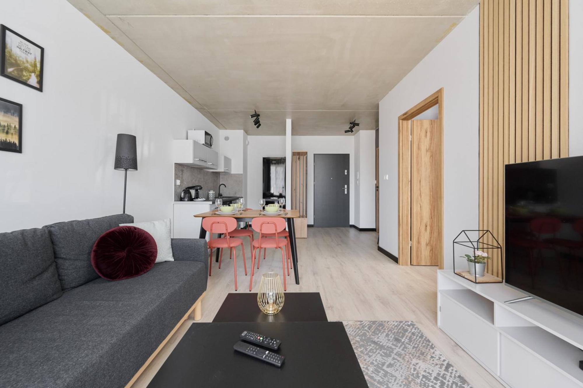 Fresh & Stylish Apartments In Poznan With Parking & Balcony By Noclegi Renters Exterior photo